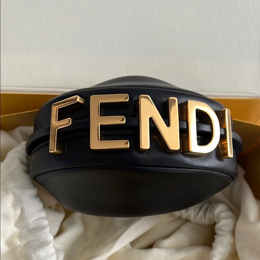 Fendi Black Fendigraphy Nano